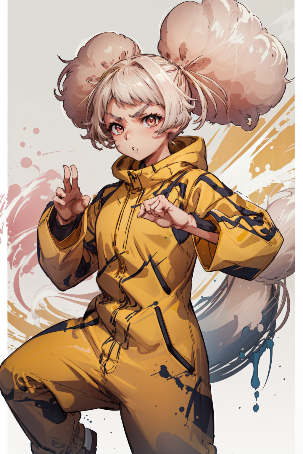 00597-1296498774-masterpiece,best quality,1girl,chuatury panlunch,puffy hair,serious,(bruceleejumpsuit),action pose,_lora_CHAR-Gundam The Witch f.png